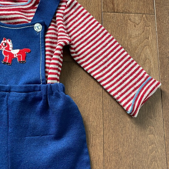 Vintage overalls with knit top - Picture 2 of 8